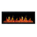 Litedeer Homes Latitude II 58" Smart Wall Mounted Electric Fireplace with APP Reflective Amber Glass - ZEF58VA Media 