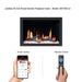 LiteStar 30" Smart Electric Fireplace Insert with App Diamond-like Crystal (ZEF38VC-30C) - Litedeer Homes