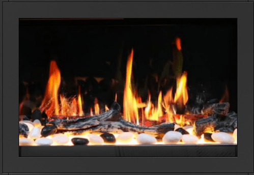 Litedeer LiteStar 38-in Smart Electric Fireplace Insert - ZEF38VC, Black - Litedeer Homes